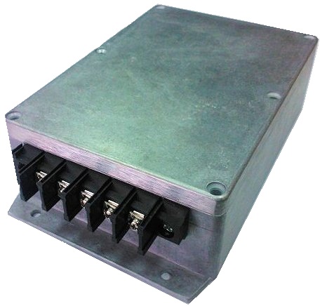преобразователь частоты ИСП-11 в алюминиевом корпусе, вид спереди 